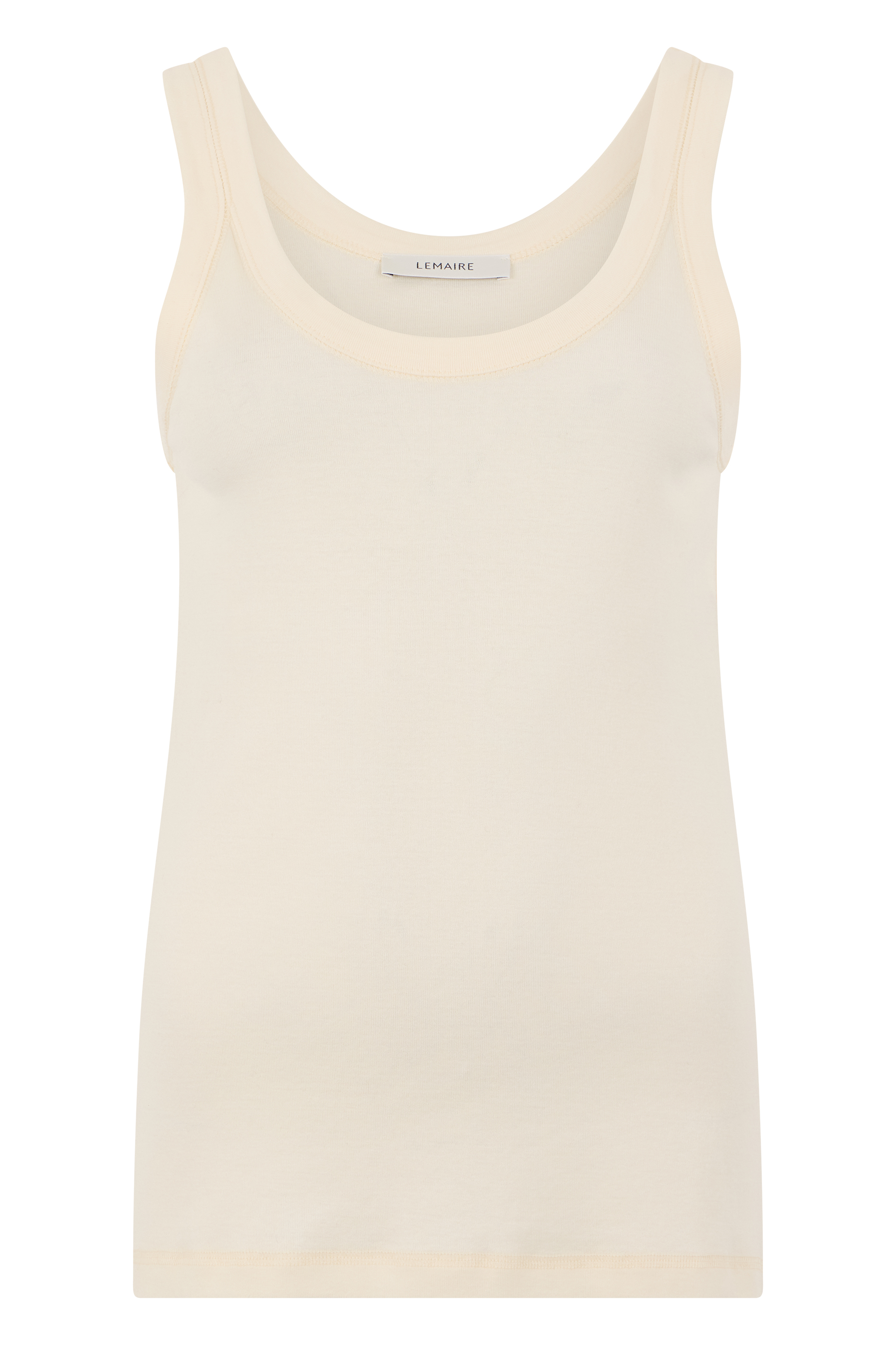 Top without sleeves in cotton