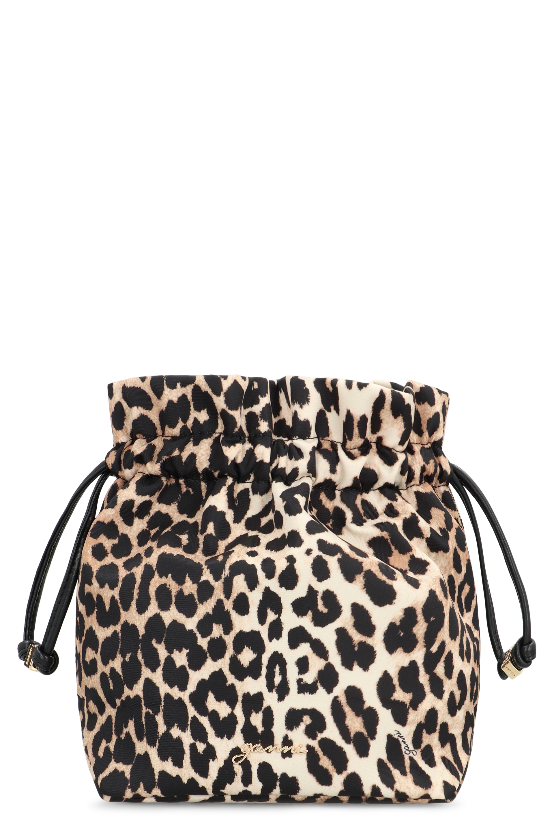 Bucket bag Bou printed in leopard