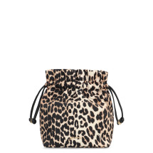 Bucket bag Bou printed in leopard