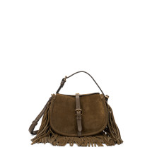 Fringe shoulder bag