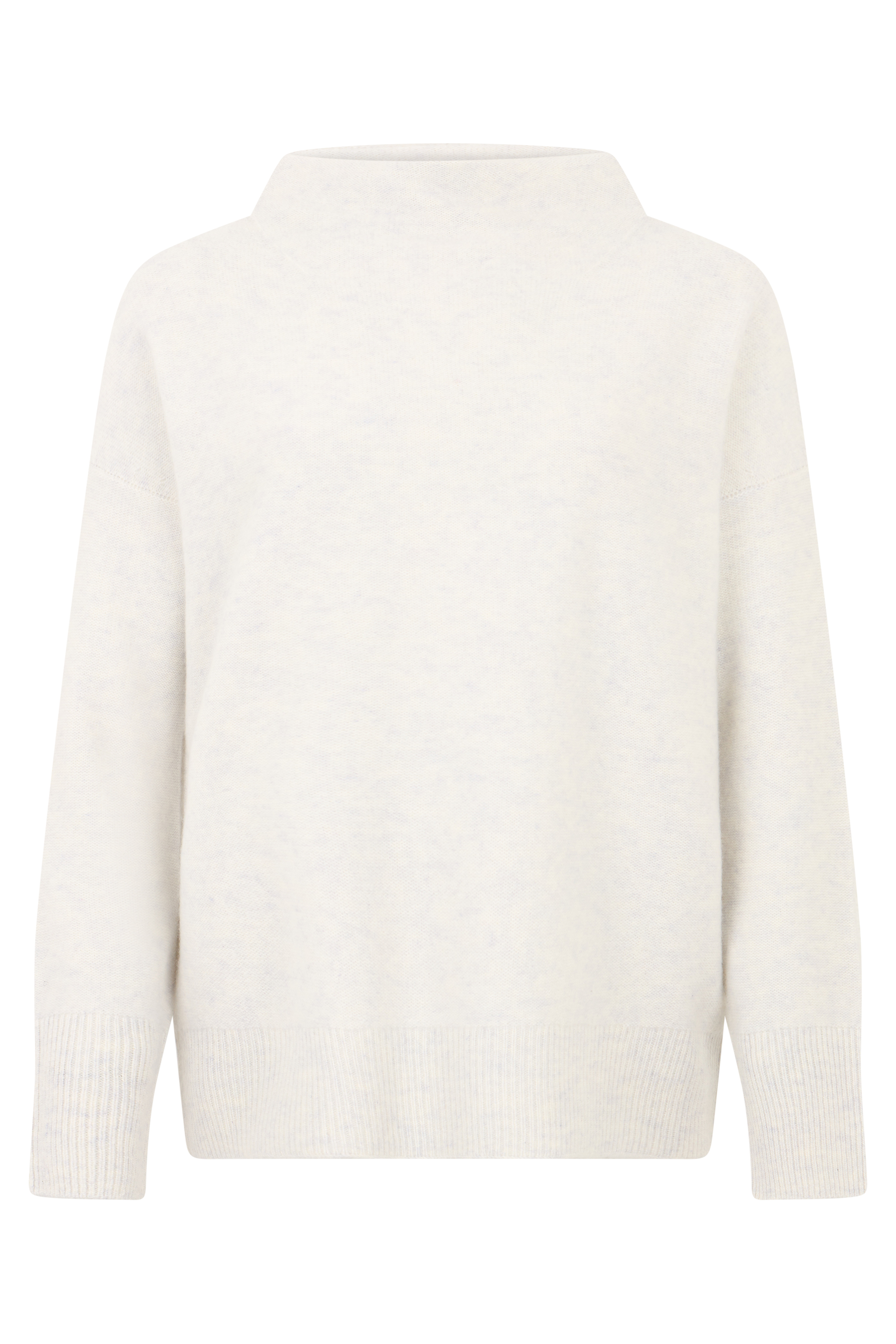 Sweater with wide collar