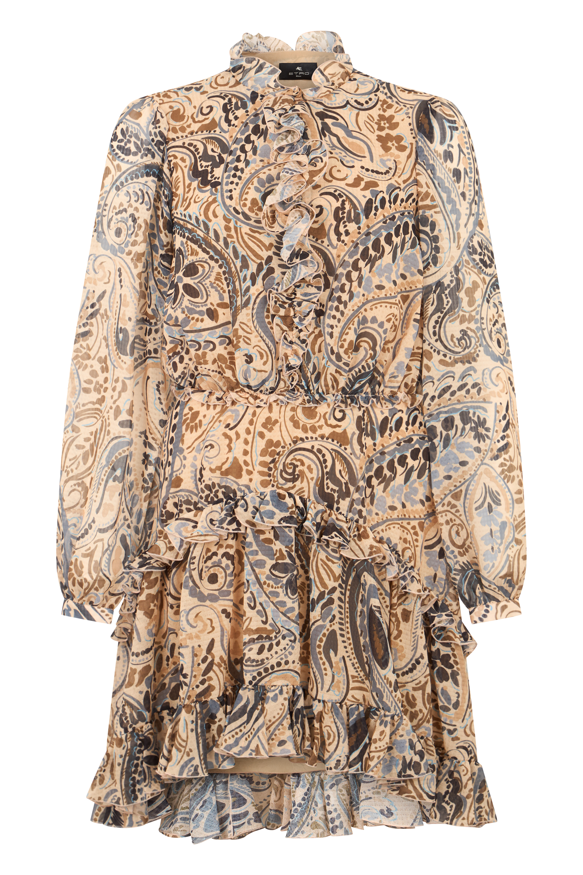 Dress with ruffles