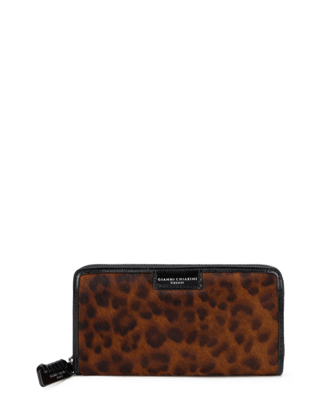 Animal print wallet