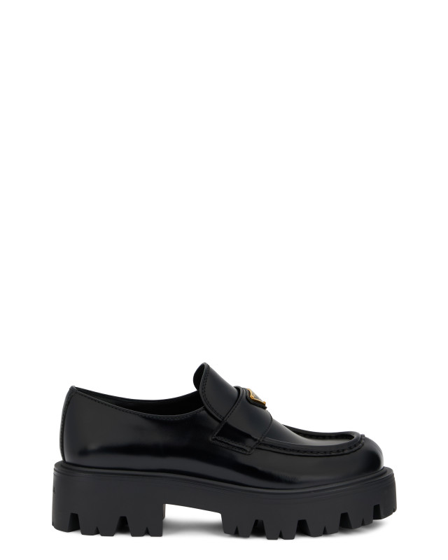 Loafers with high sole