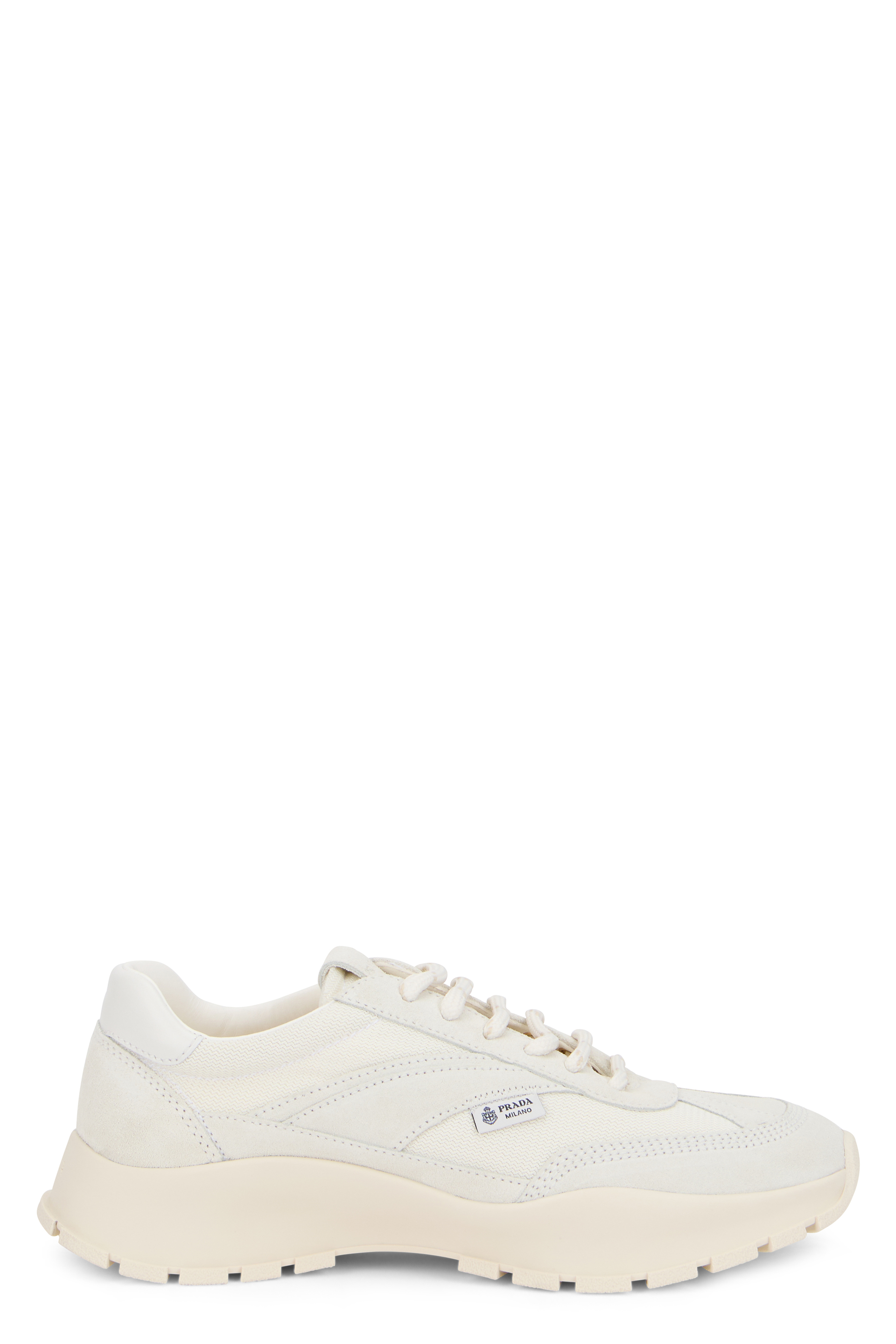 Sneakers with high sole