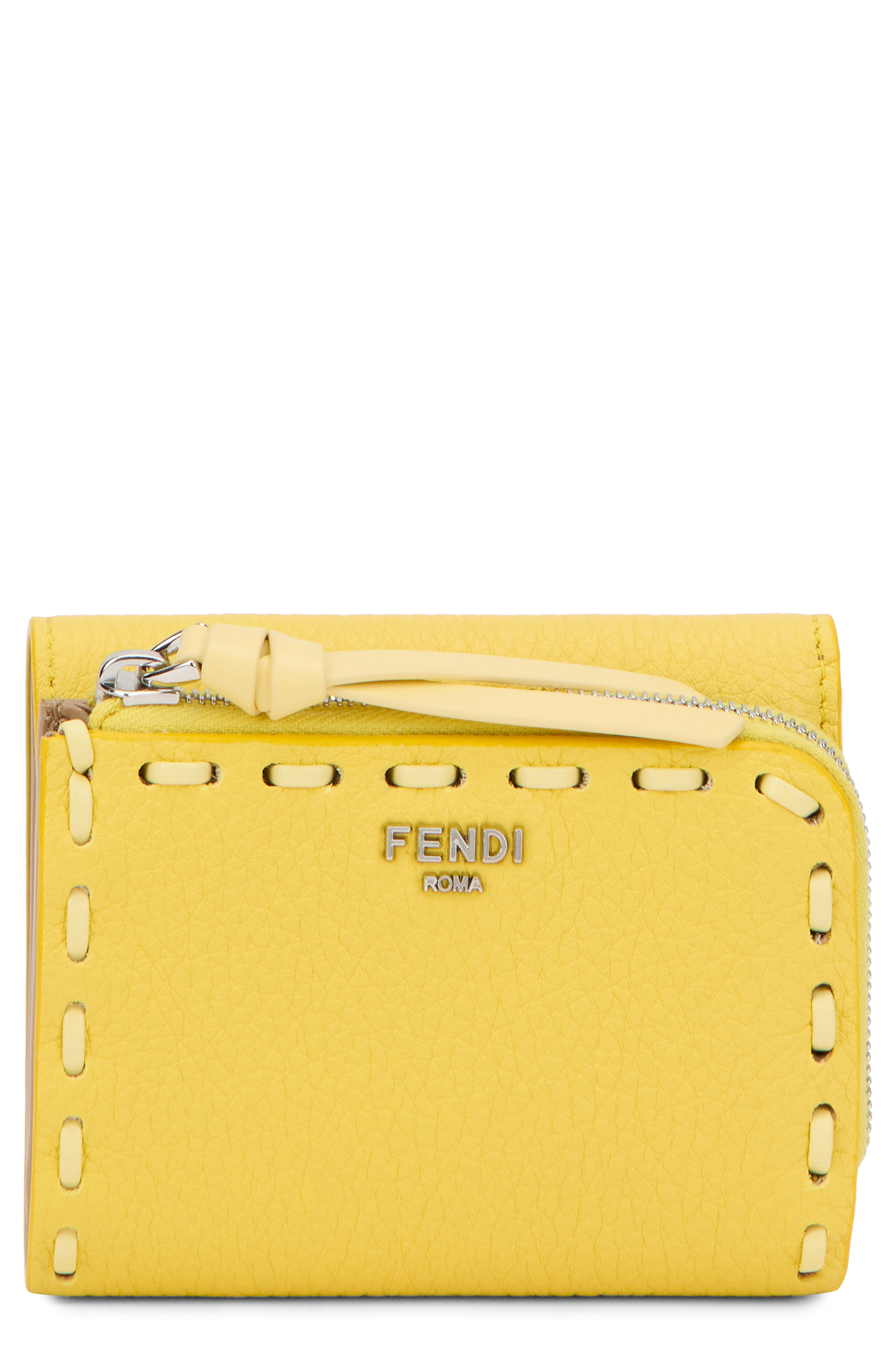 Wallet with contrasting details