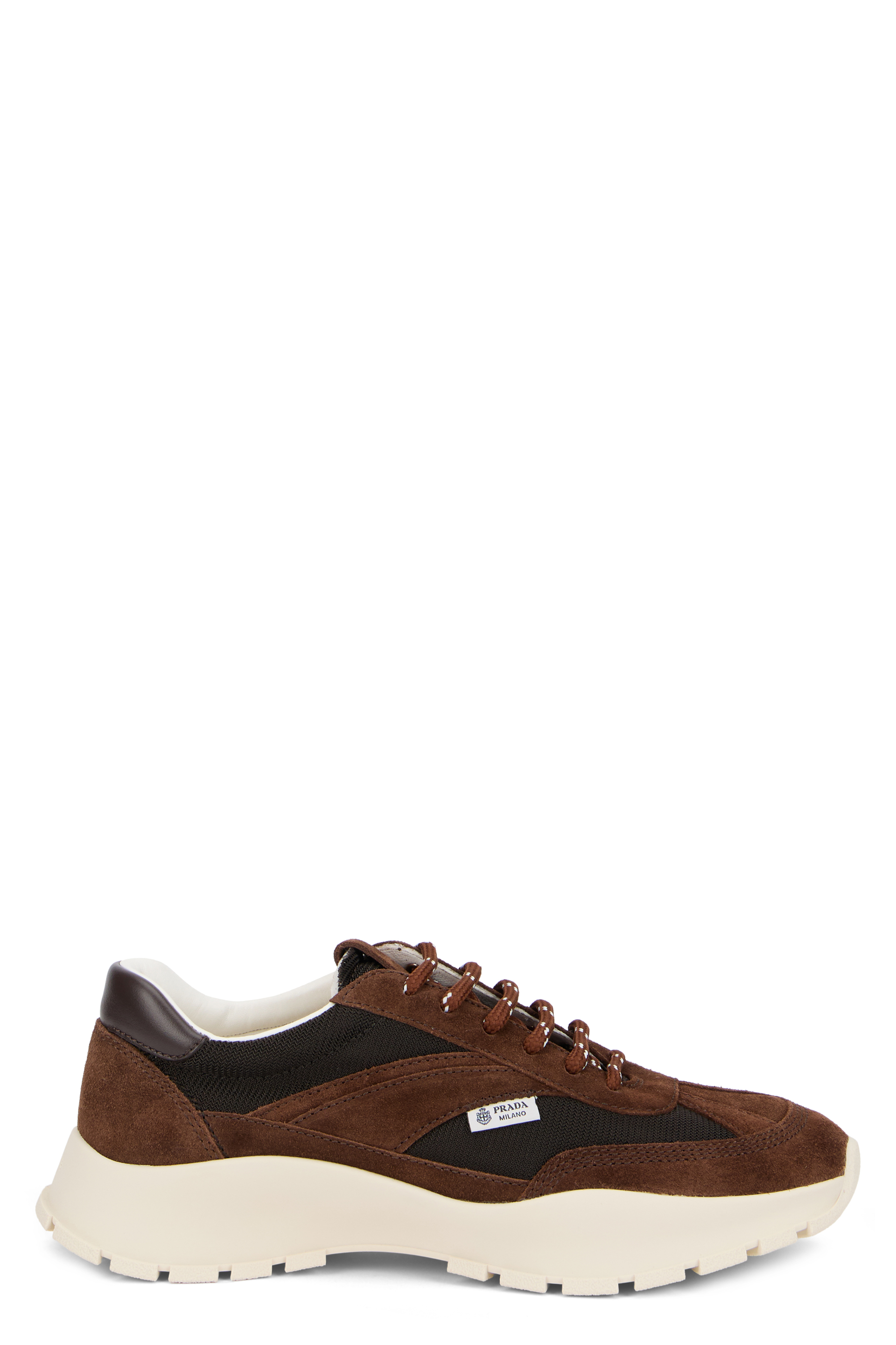 Sneakers with suede details