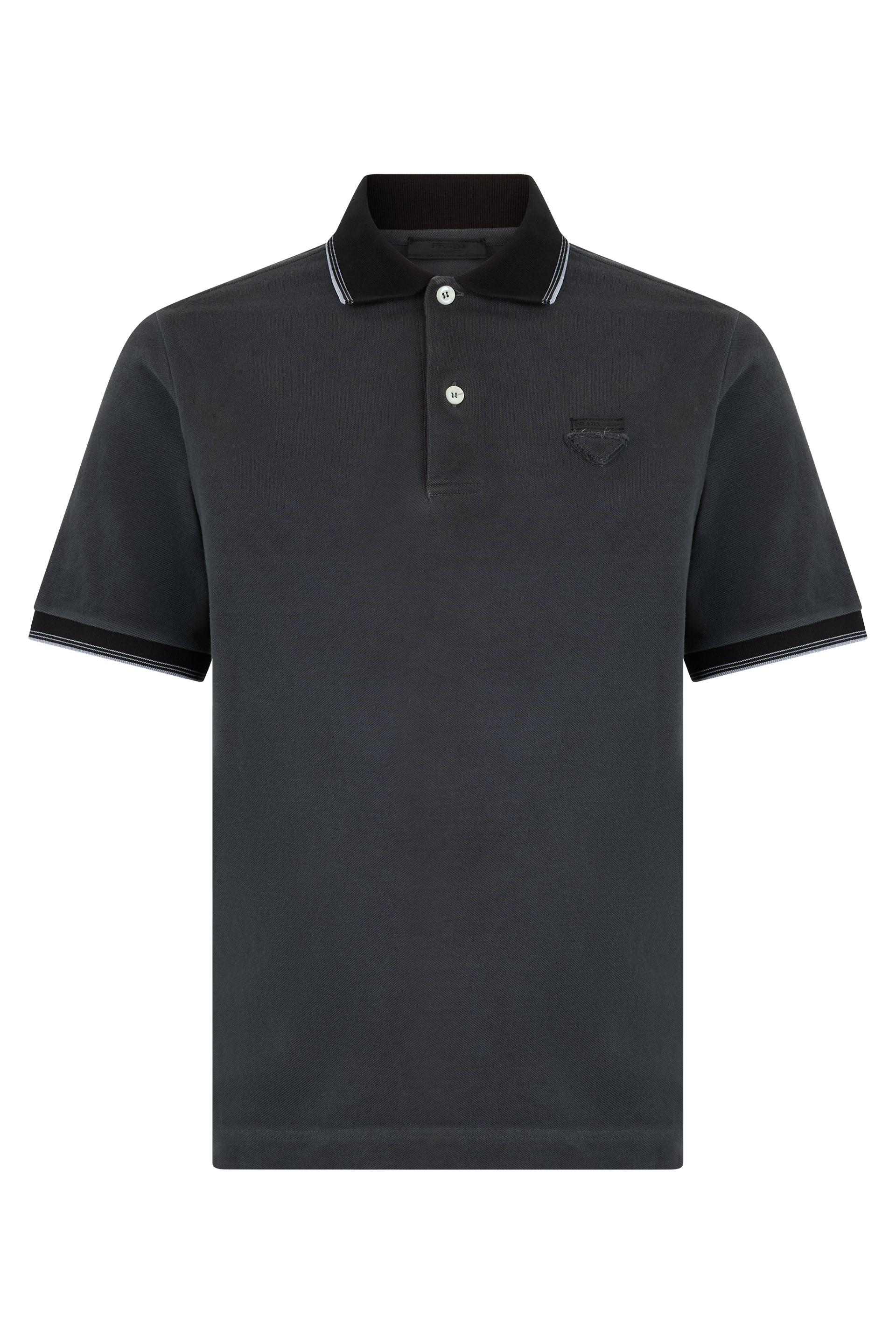 Polo with short sleeves