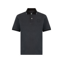 Polo with short sleeves