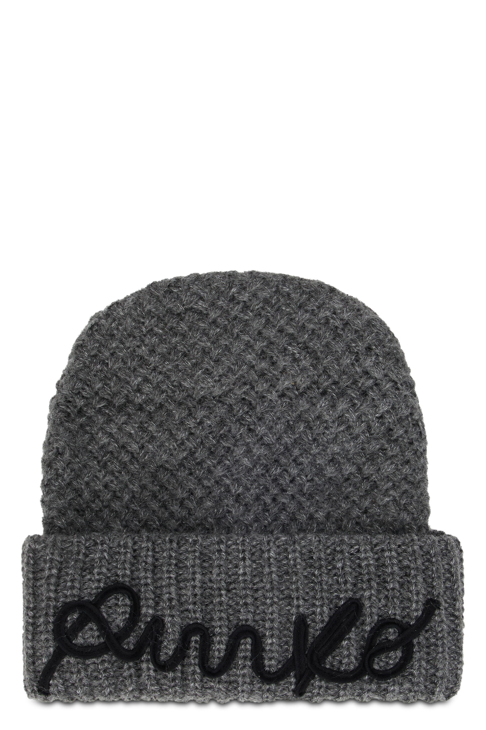 Beanie with embroidered logo