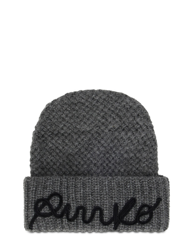 Beanie with embroidered logo