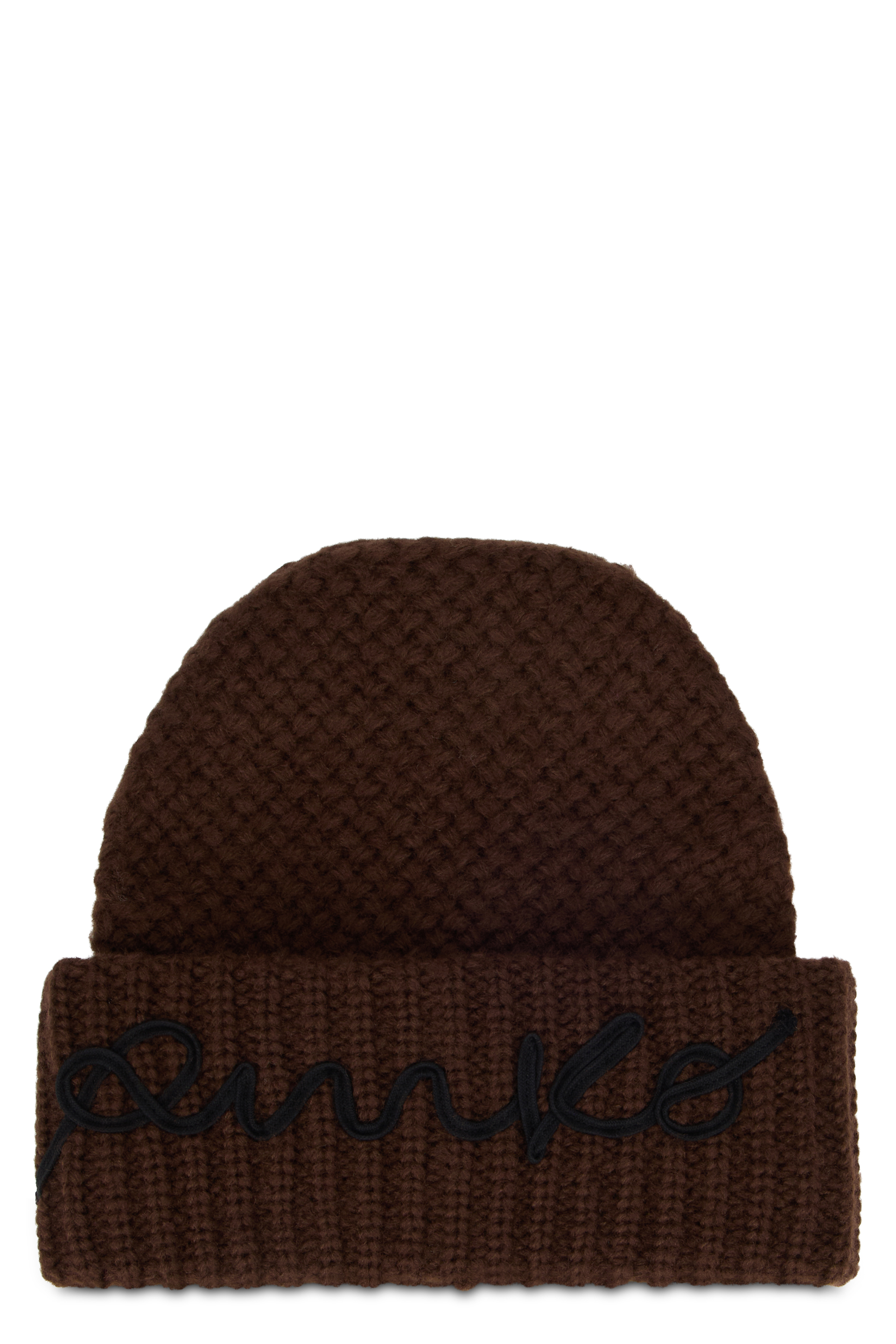 Beanie with embroidered logo
