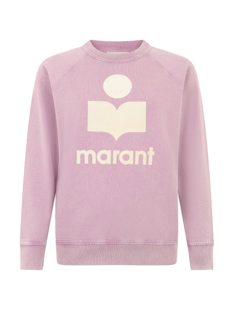 Printed cotton sweatshirt