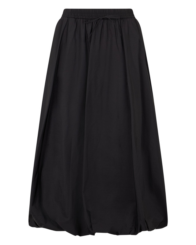 Wide flared skirt