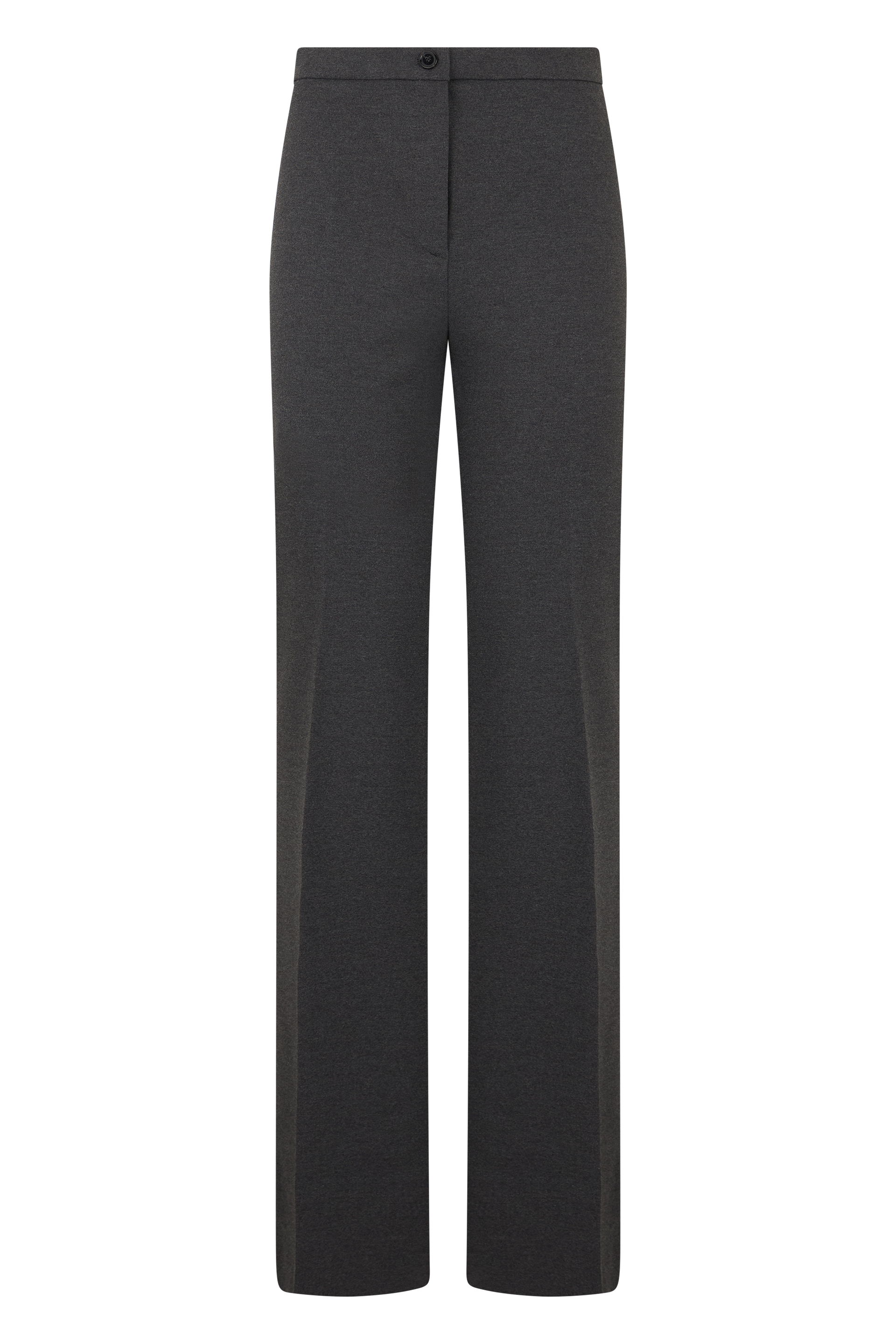Trousers with crease