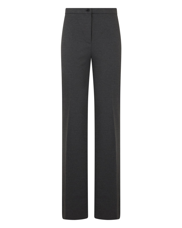 Trousers with crease