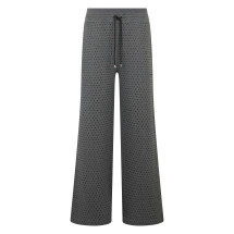 Fleece pants with rhinestones