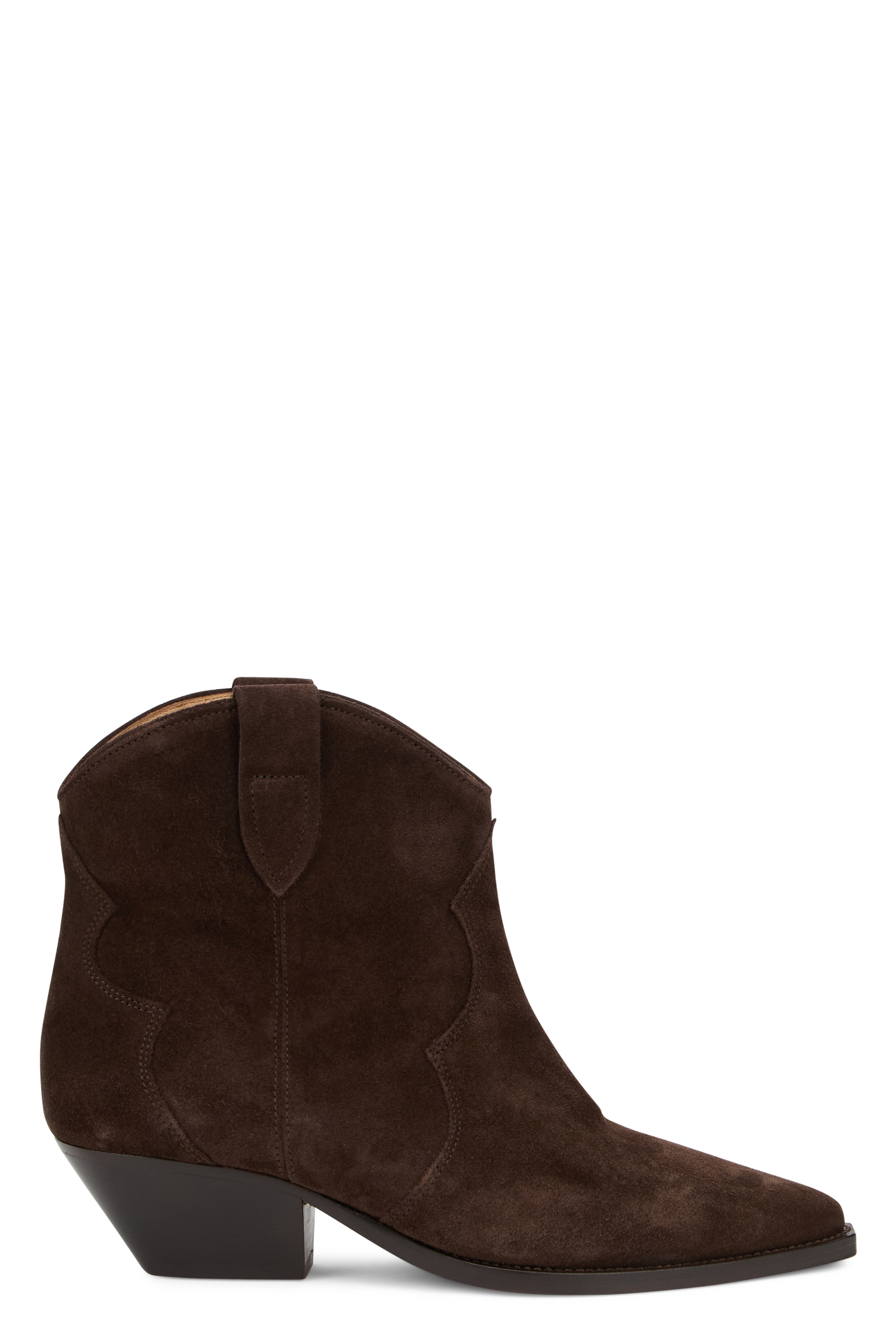 Ankle boots in suede