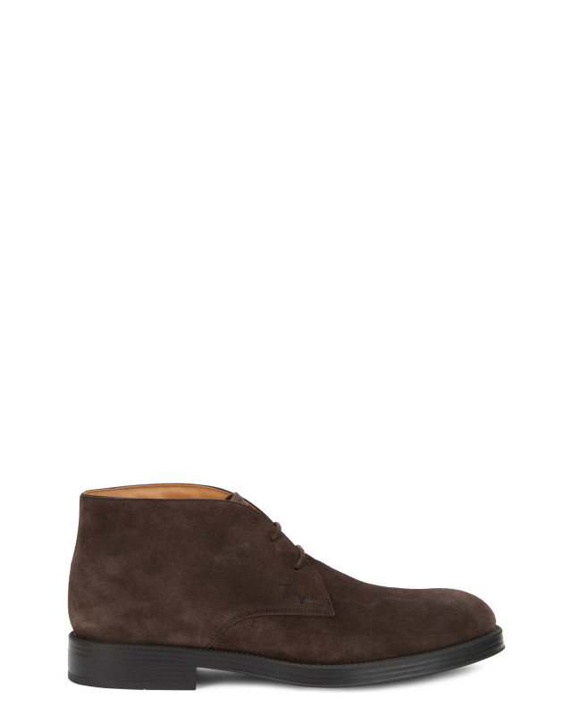 Suede ankle boots