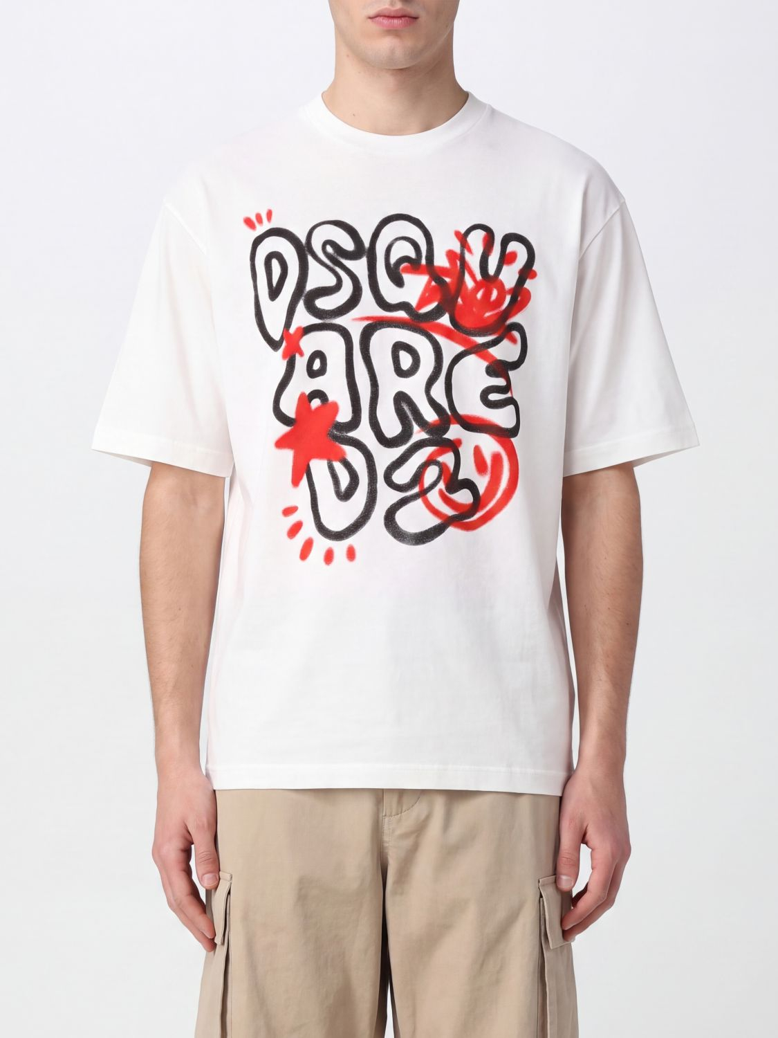 [Dsquared2] T-shirts Short Sleeve FW26 S74GD1596D20106 100