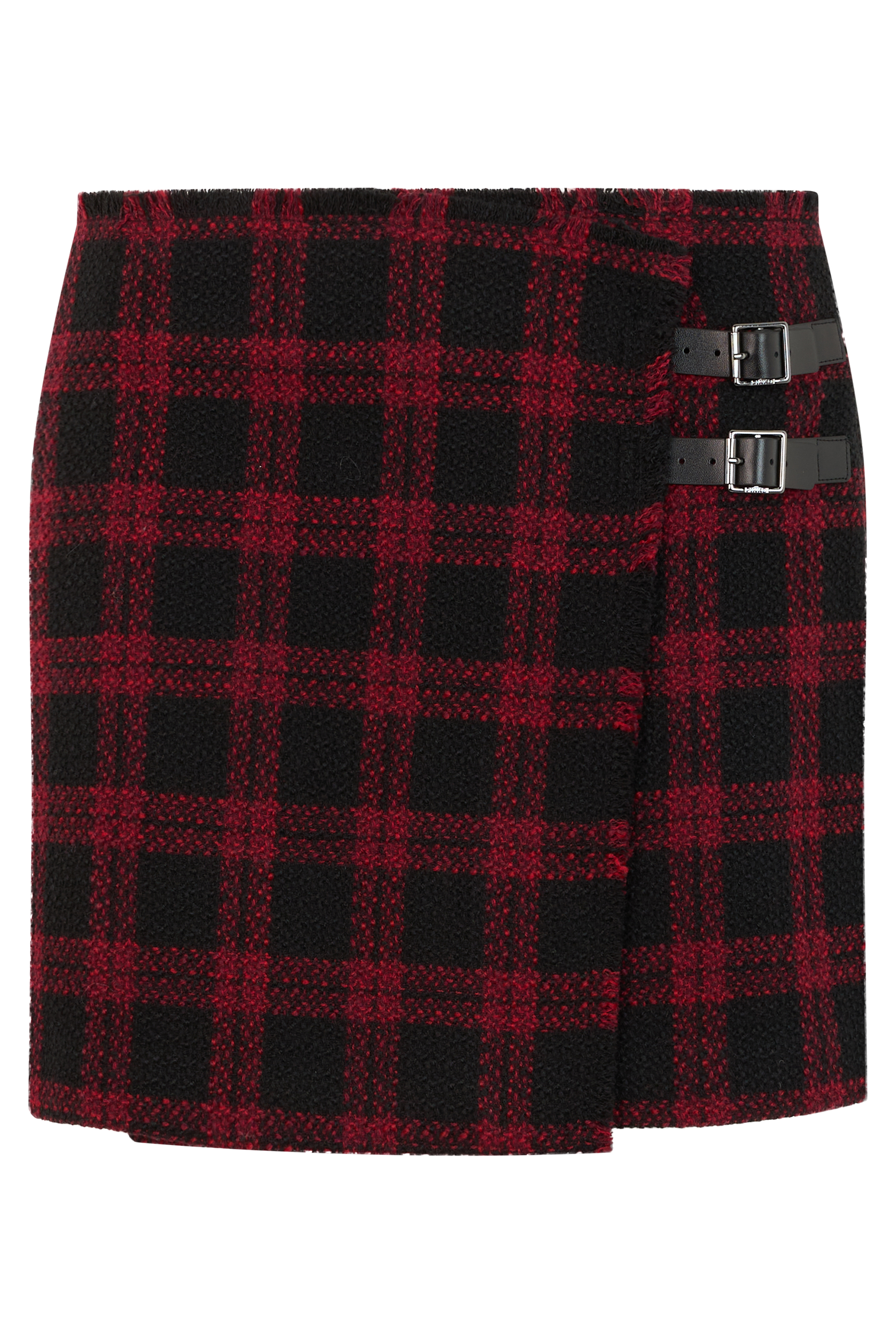 Short tartan skirt