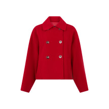 Double-breasted coat