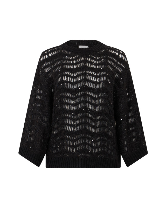 Holey sweater