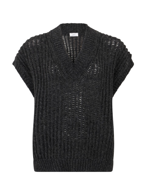 Vest with V-neck