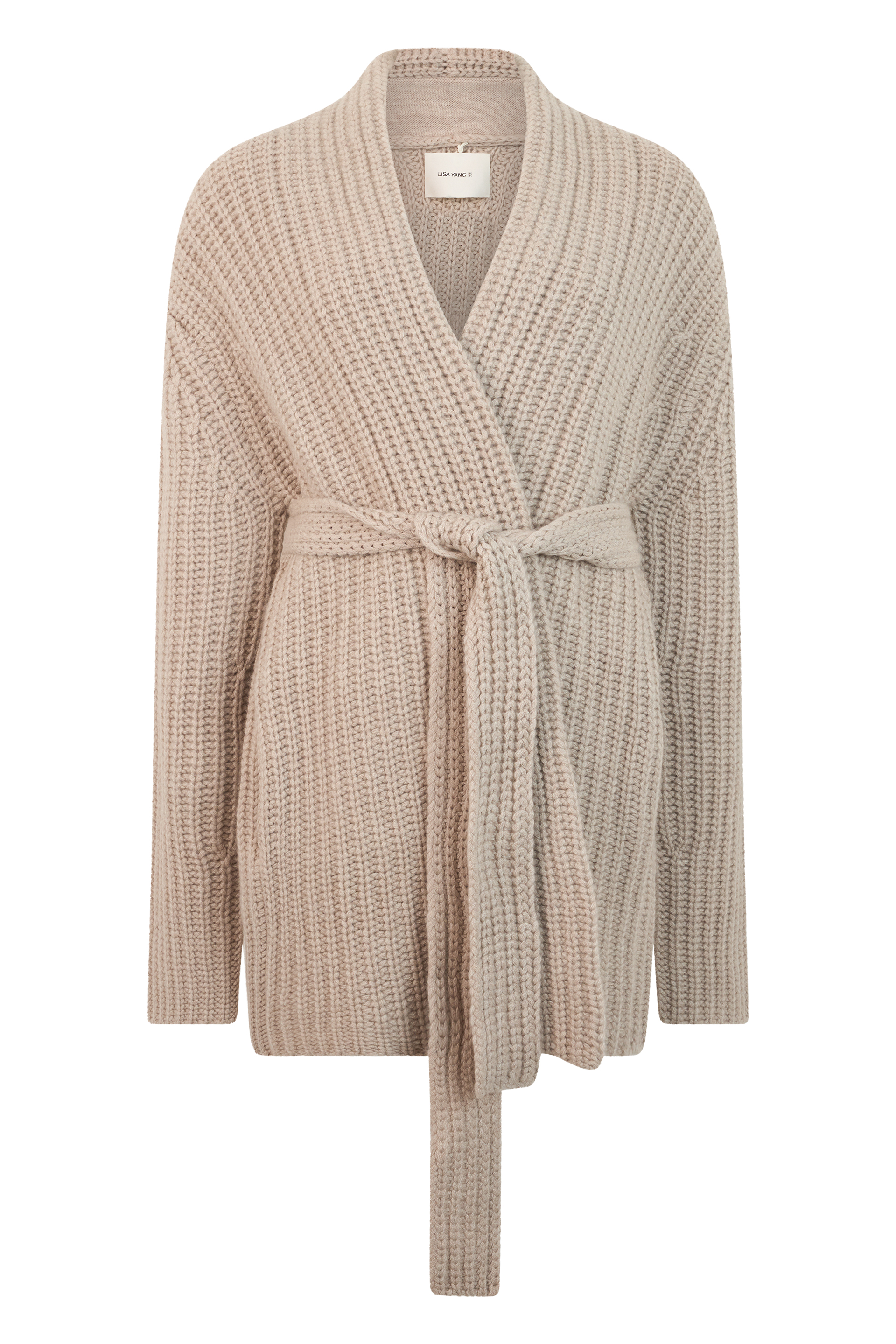 Cardigan with belt