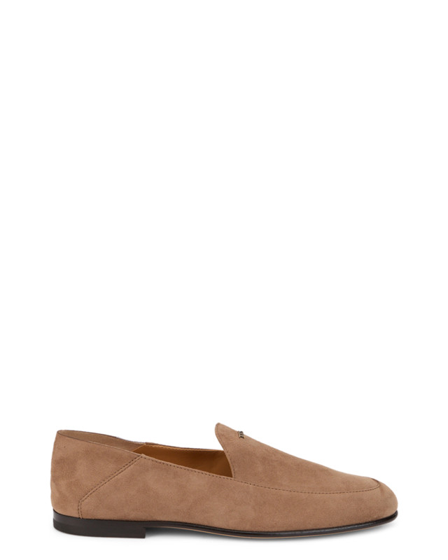 Suede moccasins