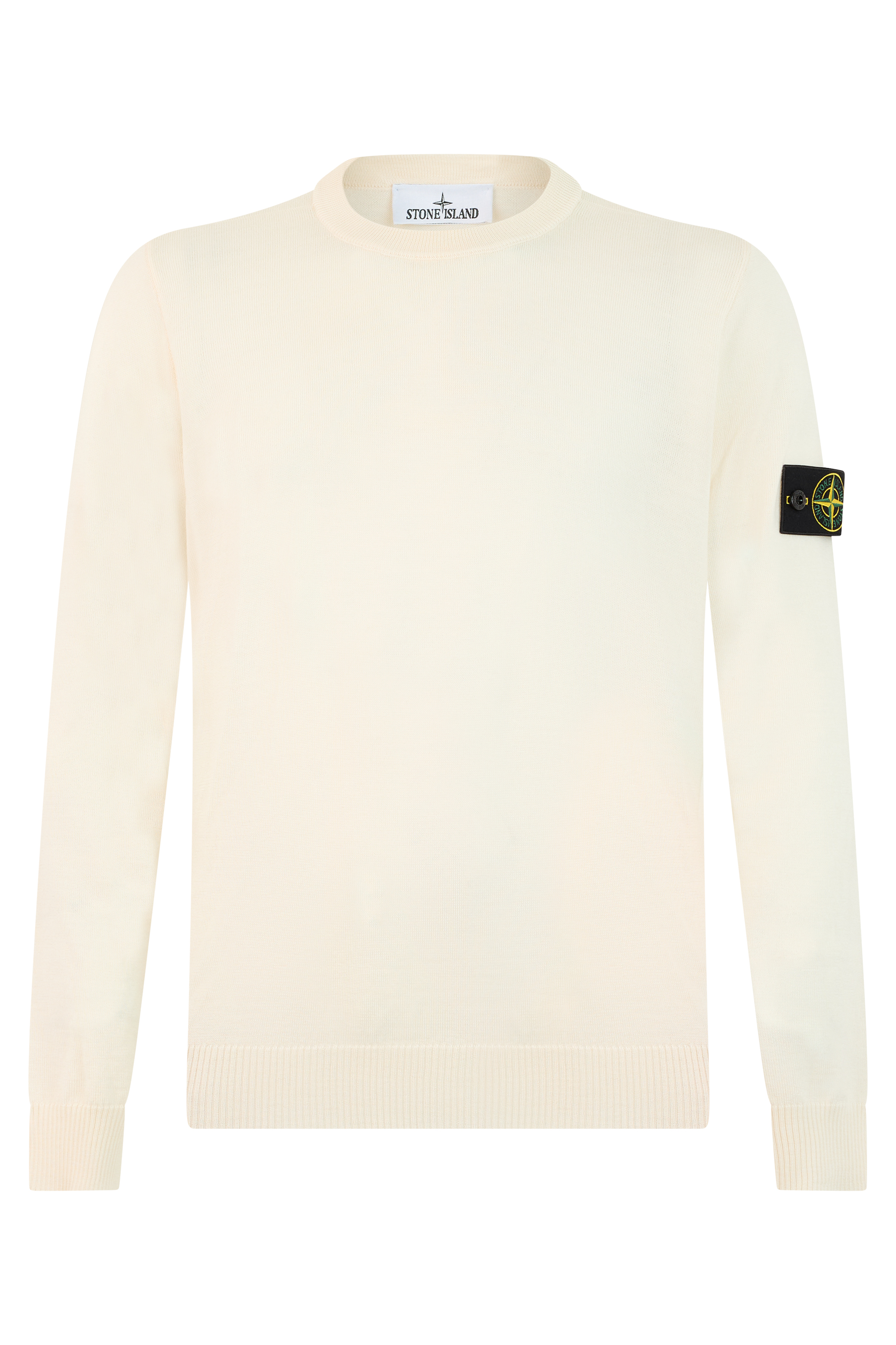 Round neck sweater with long sleeves