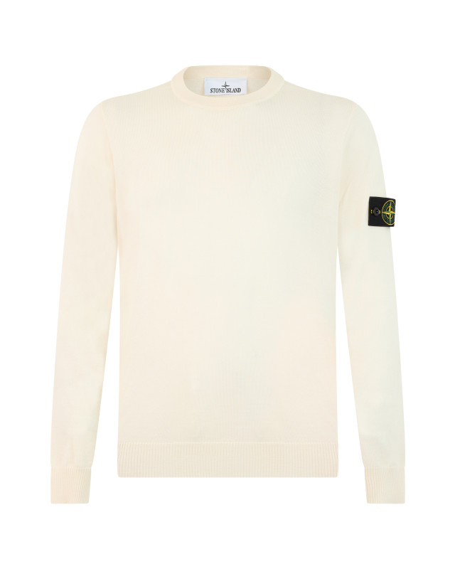 Round neck sweater with long sleeves