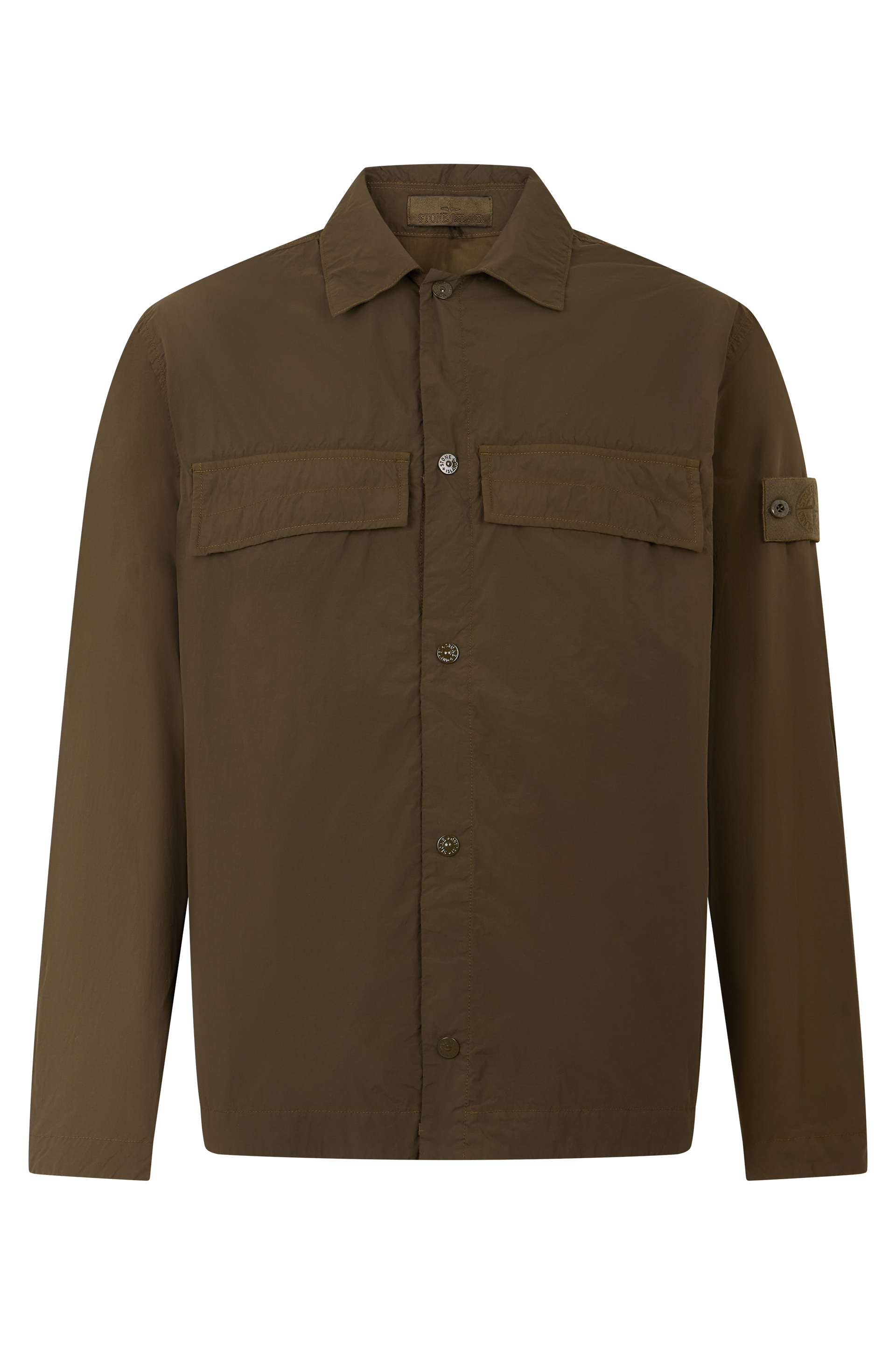 Overshirt with buttons