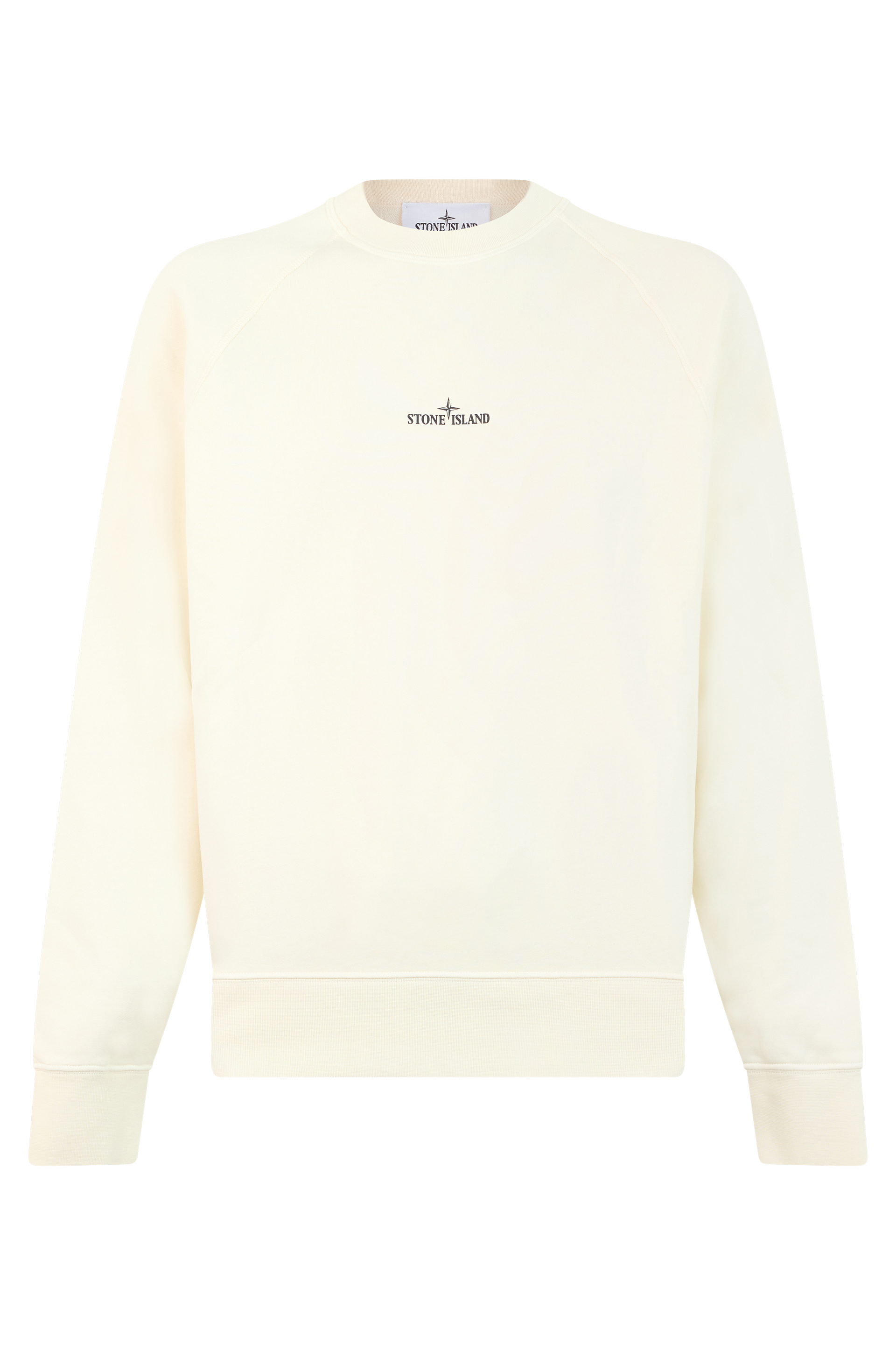Crew neck sweatshirt with writing