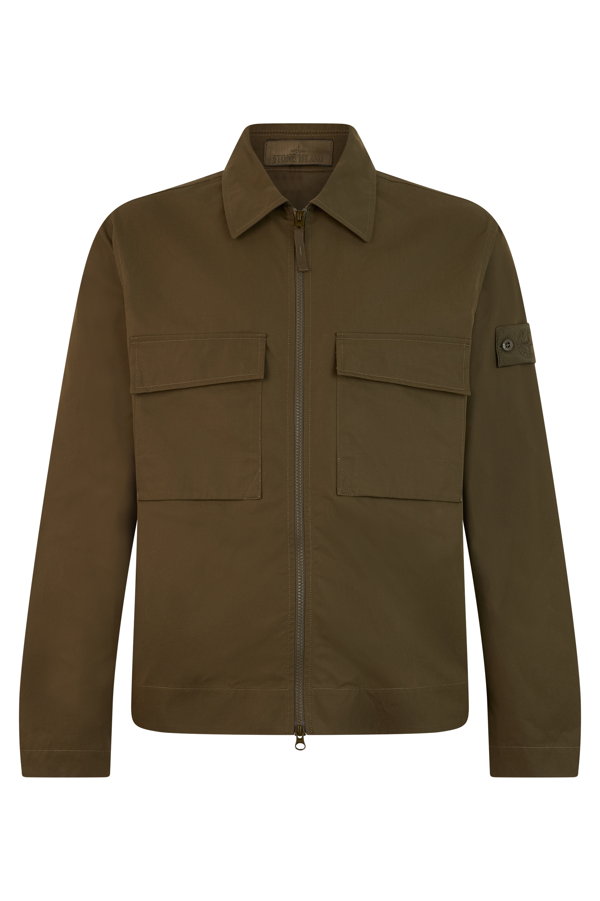 Overshirt with zip