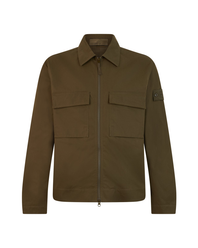Overshirt with zip
