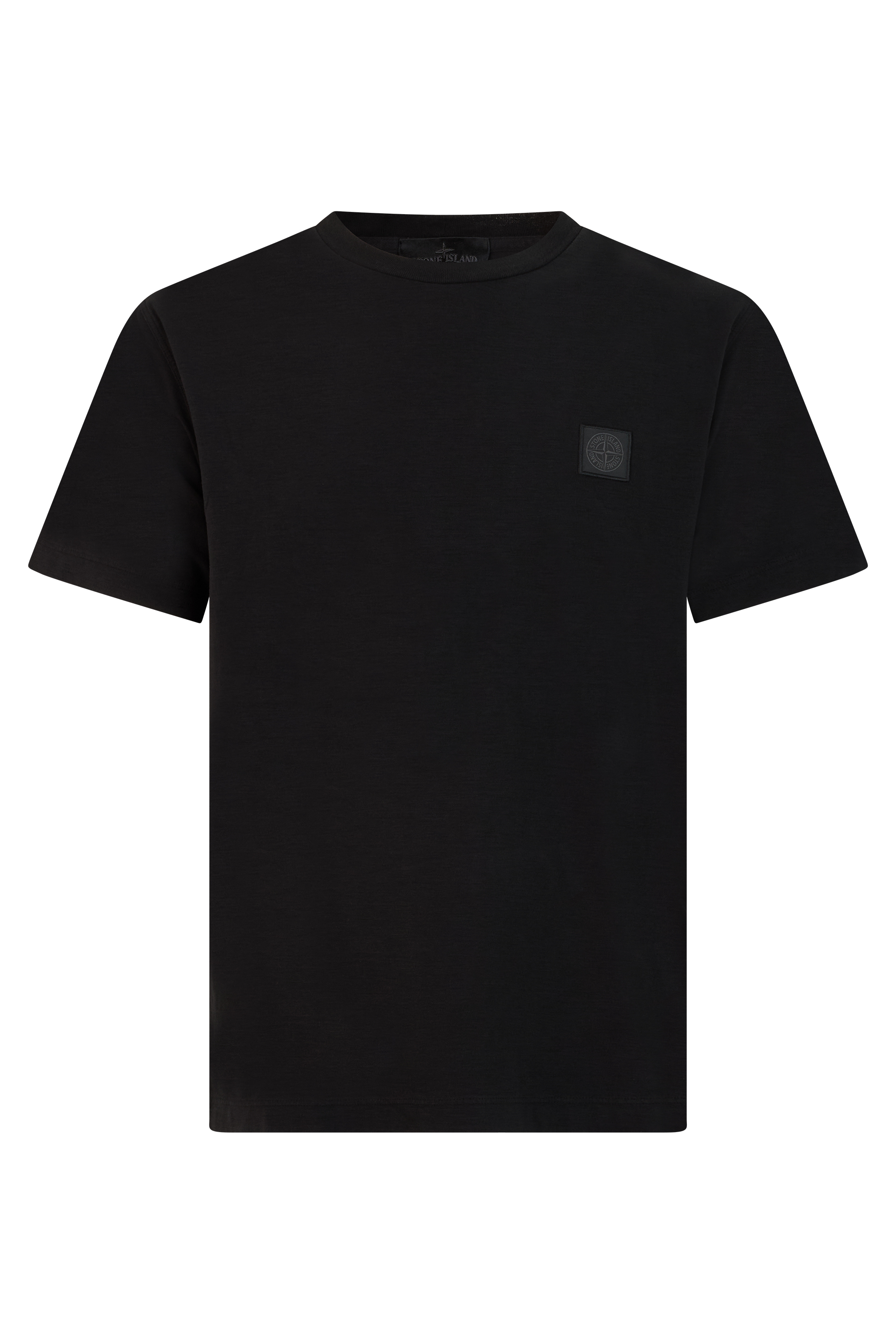 T-shirt with embroidered logo