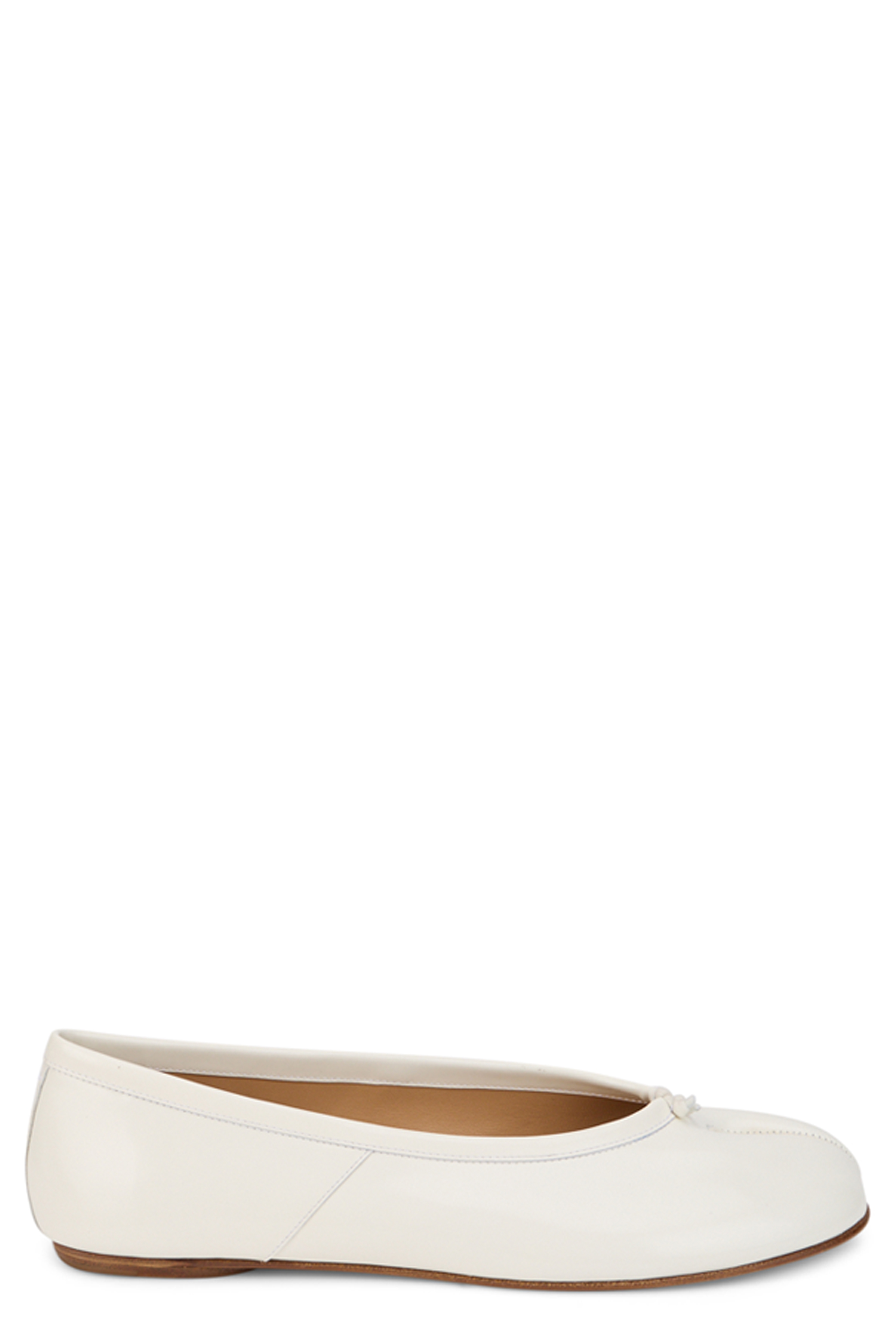 White Tabi ballerinas