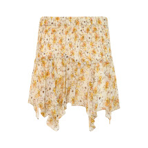 Skirt with floral pattern
