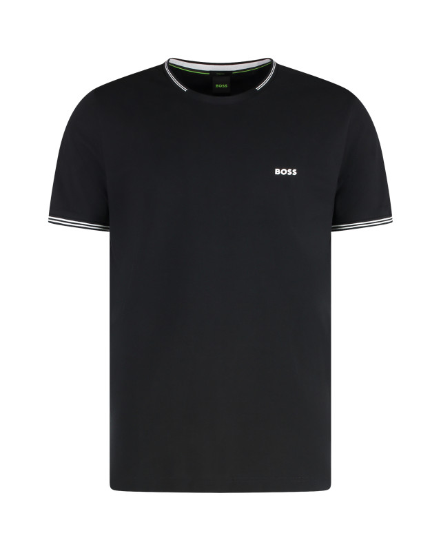 Stretch cotton T-shirt