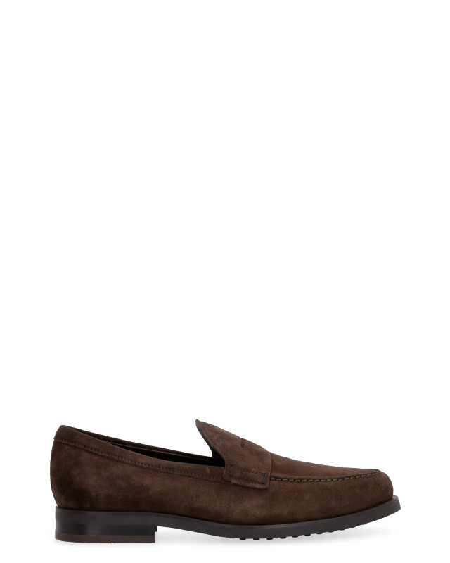 Suede loafers