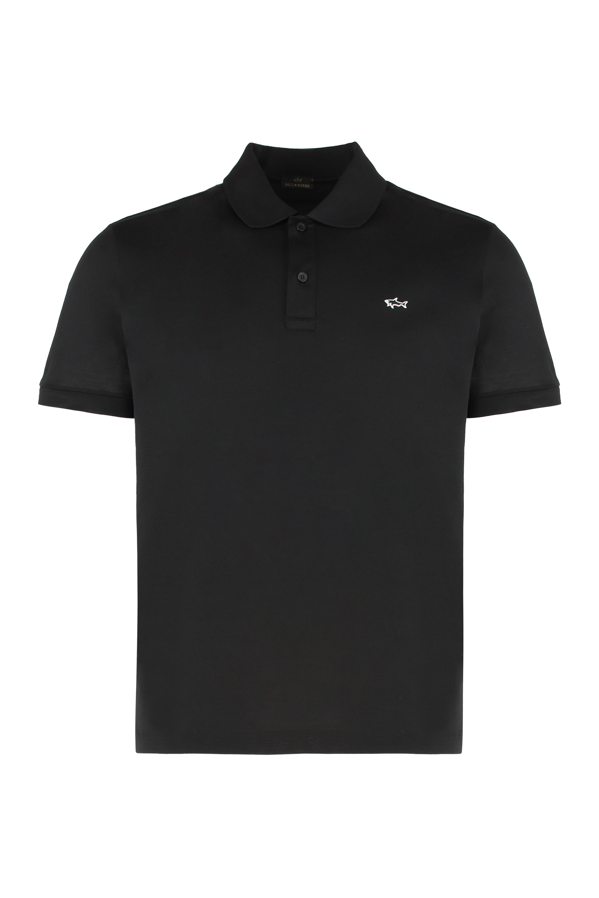 Cotton piqué polo shirt