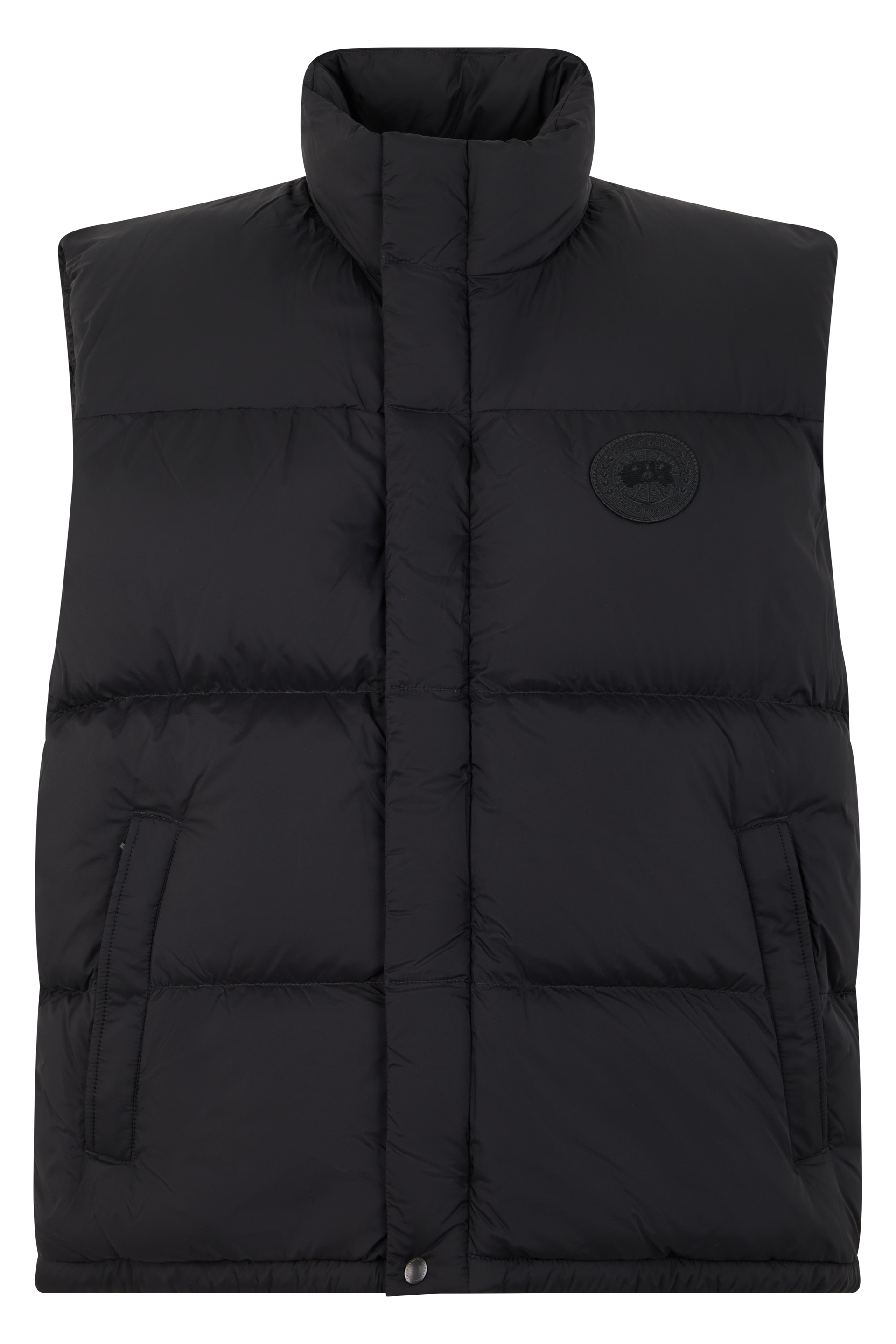 Padded sleeveless vest