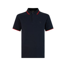 Polo with web band