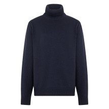 Sweater with high collar