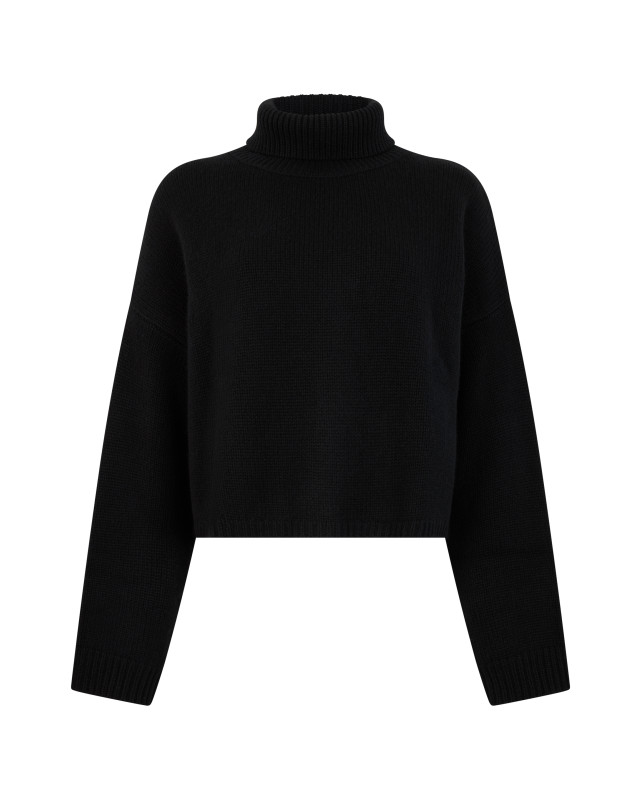 Cashmere turtleneck sweater