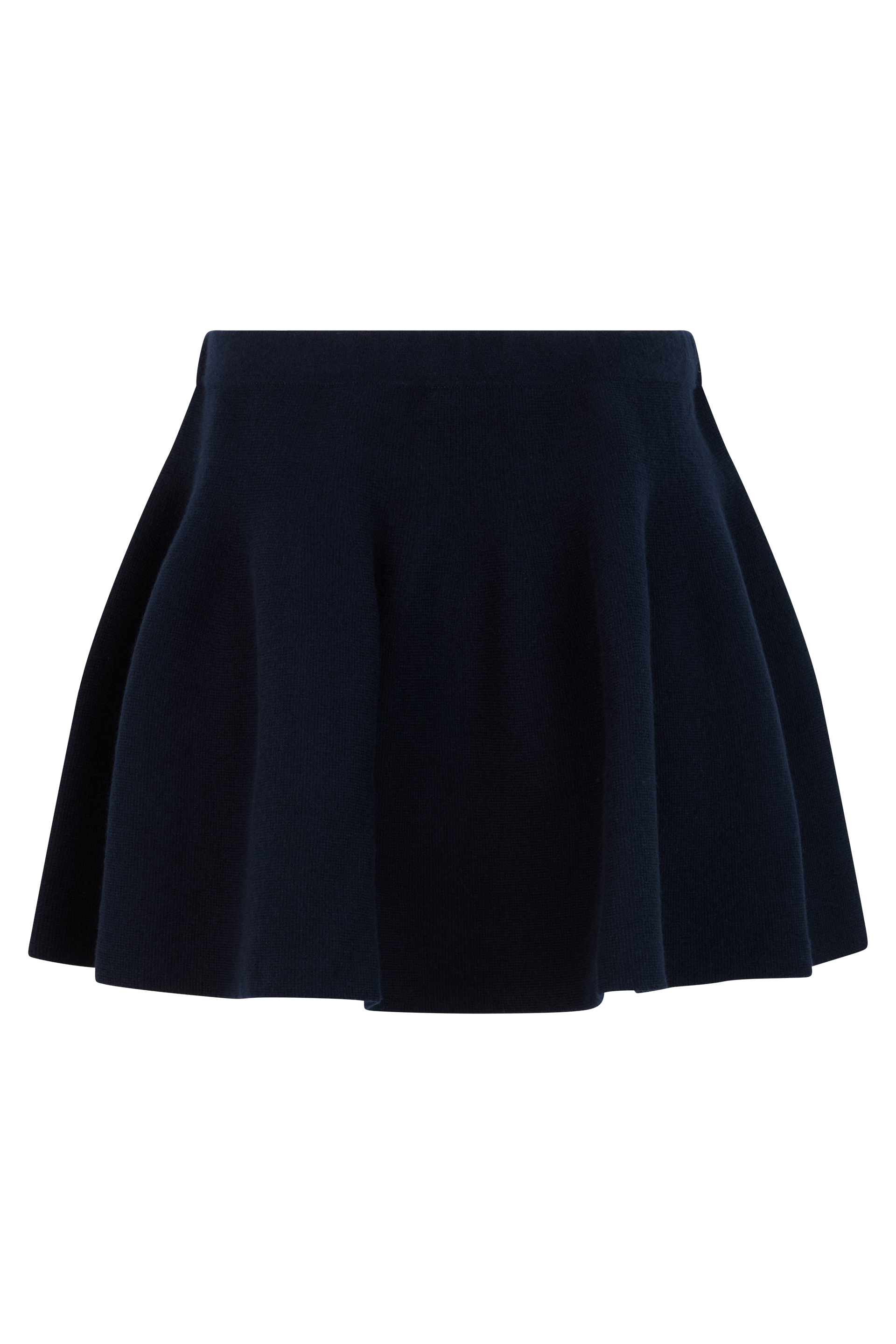 Cashmere knit skirt