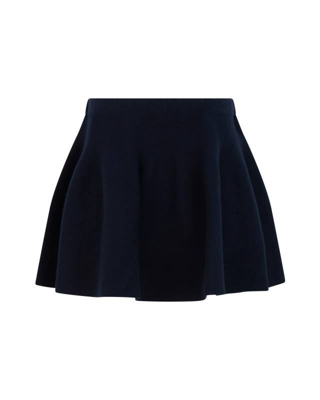Cashmere knit skirt