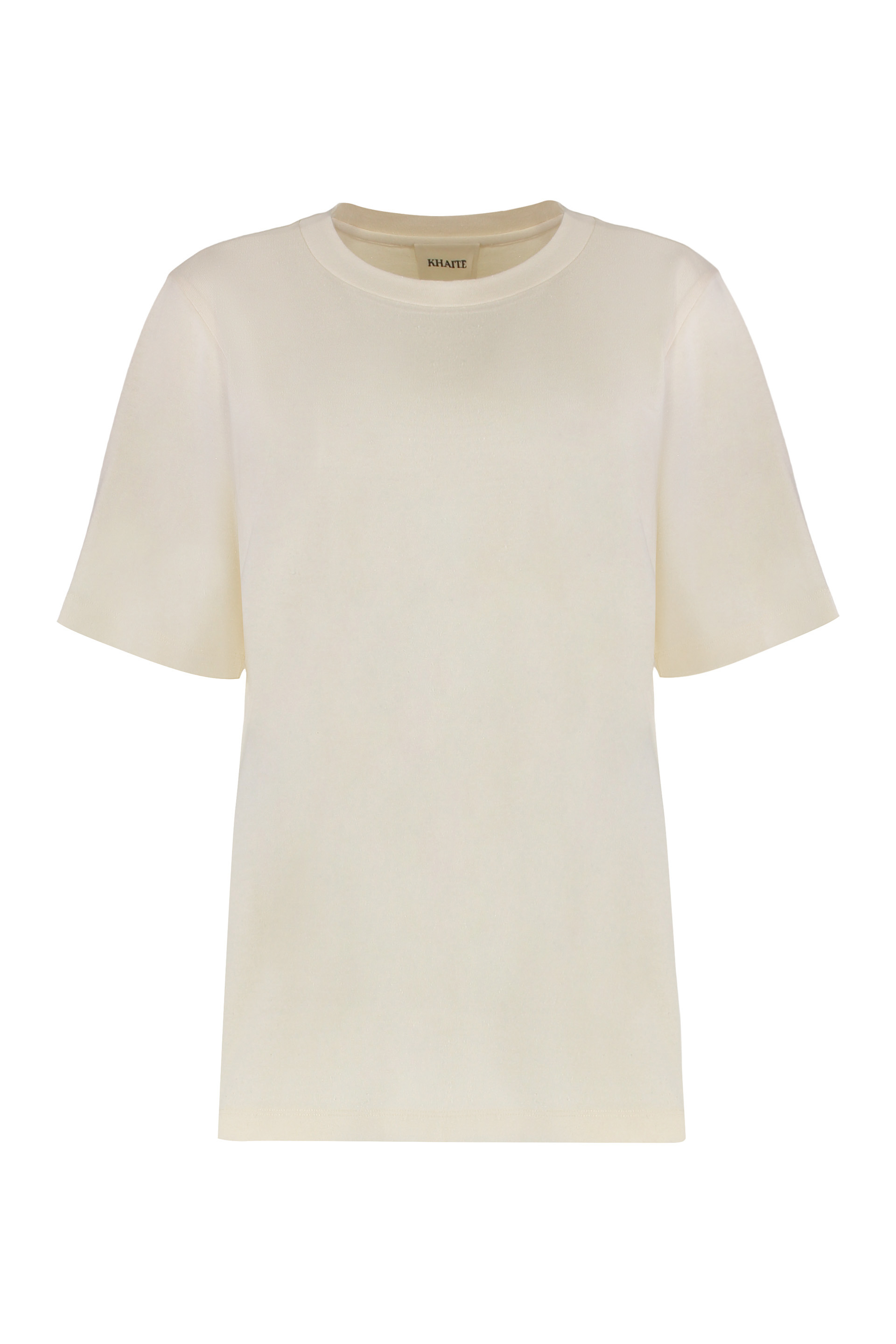 Round neck T-shirt Allen in silk