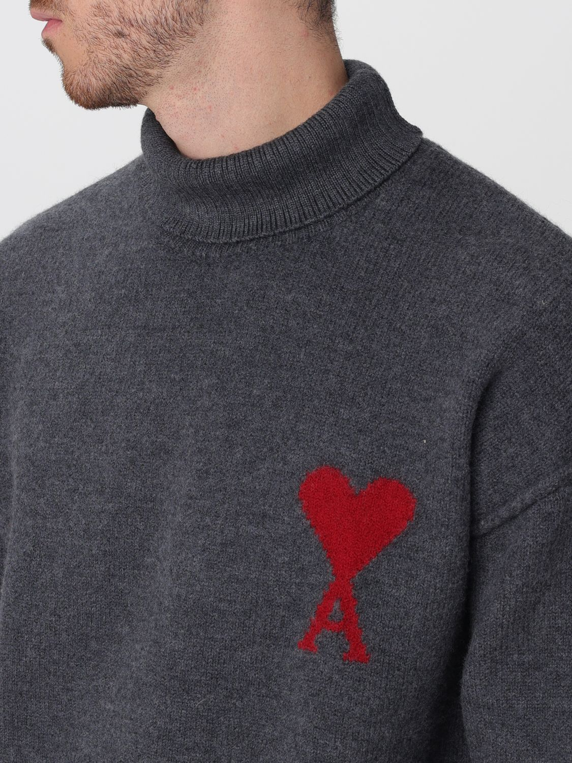 [Ami Paris] Knitwear FW26 UKS839018 084